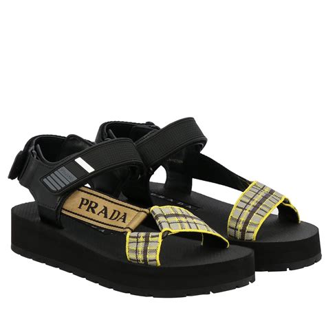 prada nomad sport sandals|Prada ladies sandals.